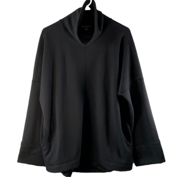 Athleta Tops - Athleta Oversized Cowl Neck Sweat Shirt with Pockets Size Medium